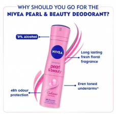 NIVEA WOMEN DEODORANT PEARL & BEAUTY RADIANCE